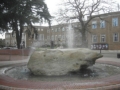 fountain outside Maidenhead Library